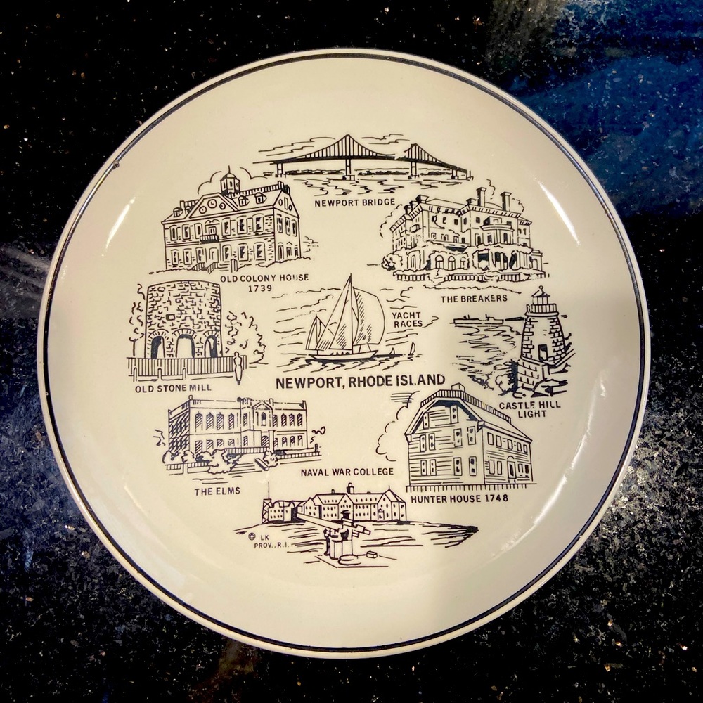 Newport RI Collectors’ Souvenir Plate